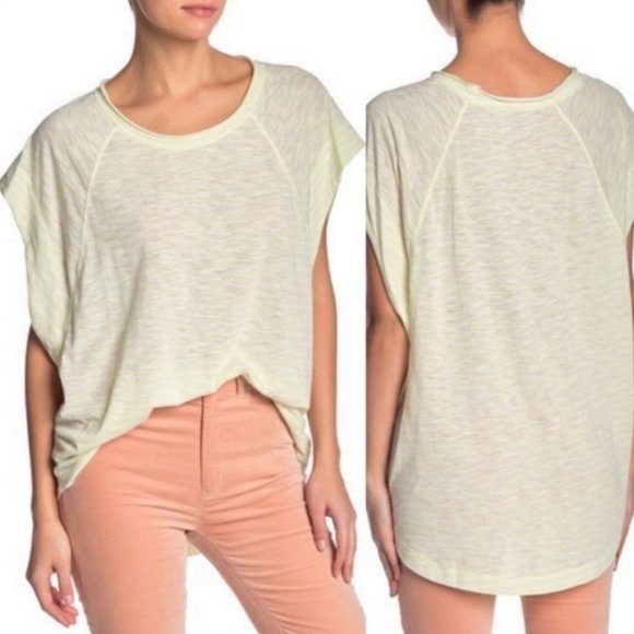 NWT ~ FREE PEOPLE HALO LOOSE STRIPED TOP sz L - Picture 12 of 12